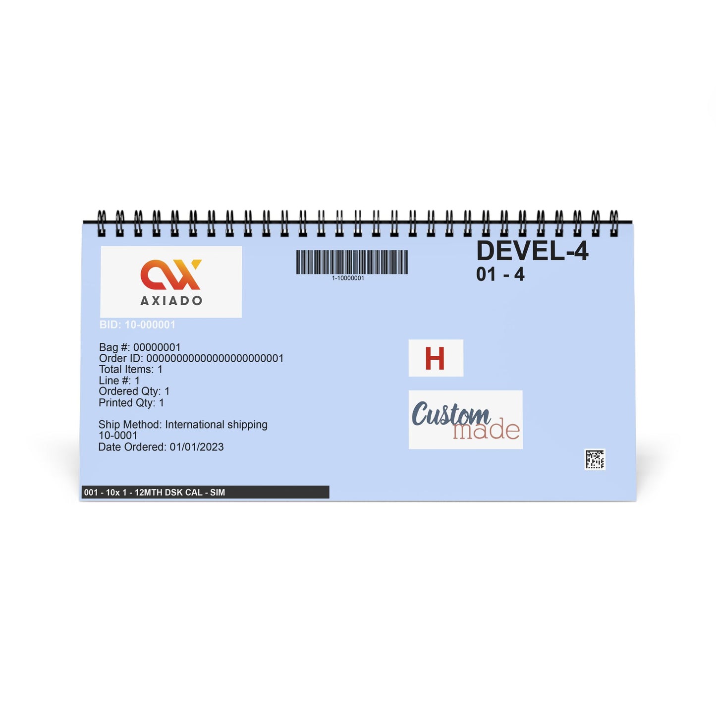 Desktop Calendar (2026 grid)